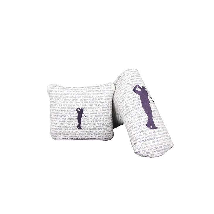 Printed Golf Blade Mallet Putter Headcover